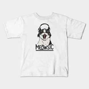 Meowsic Kids T-Shirt